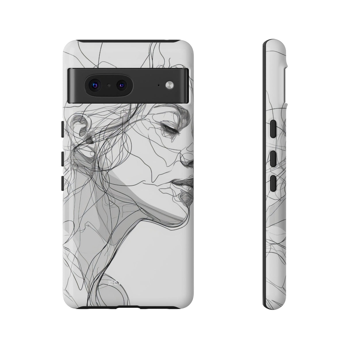 Ethereal Contours | Protective Phone Case for Google Pixel