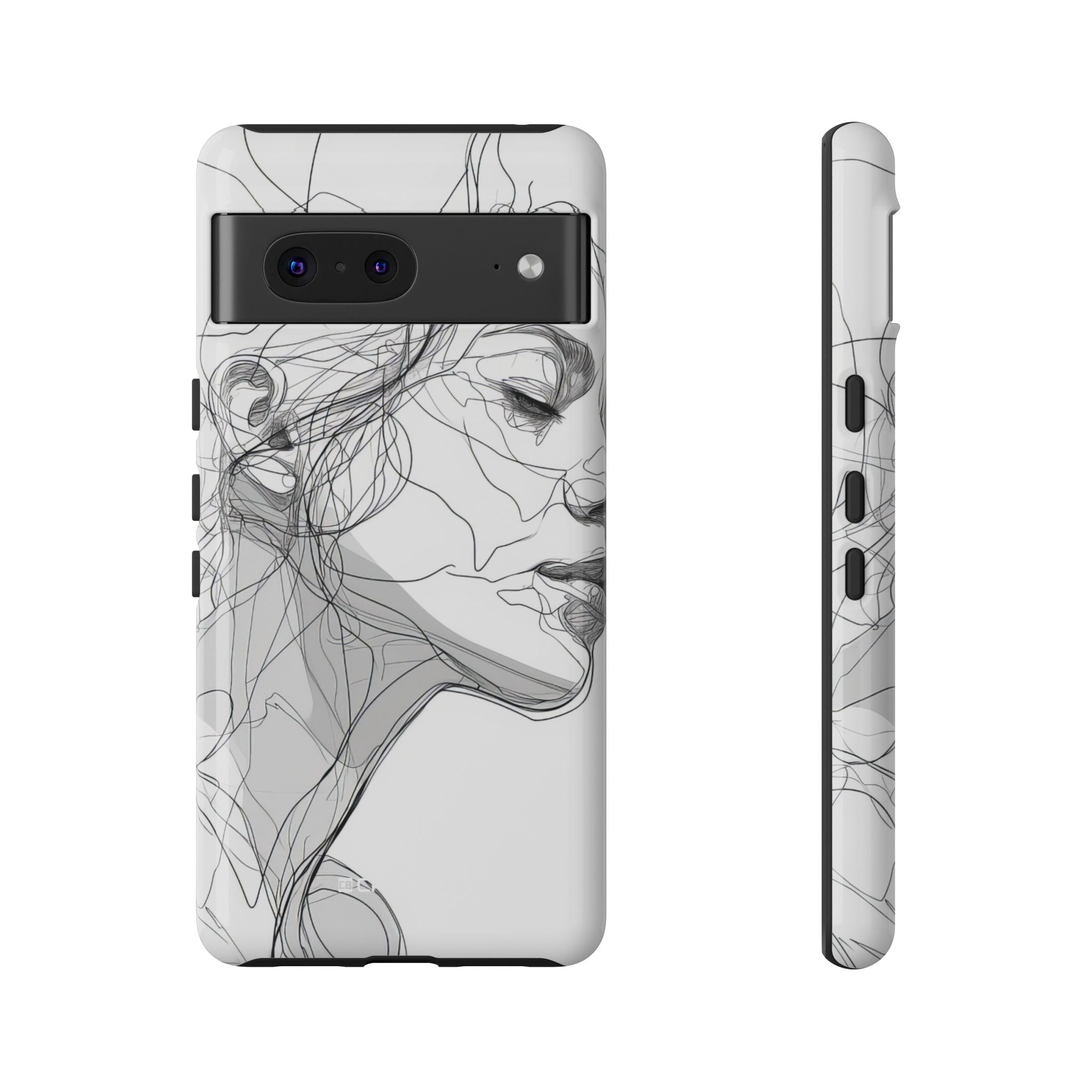 Ethereal Contours - Phone Case for Google Pixel