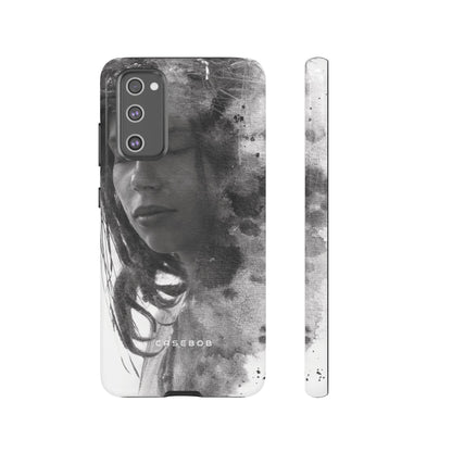 Portrait Lady Phone Case - Protective Phone Case