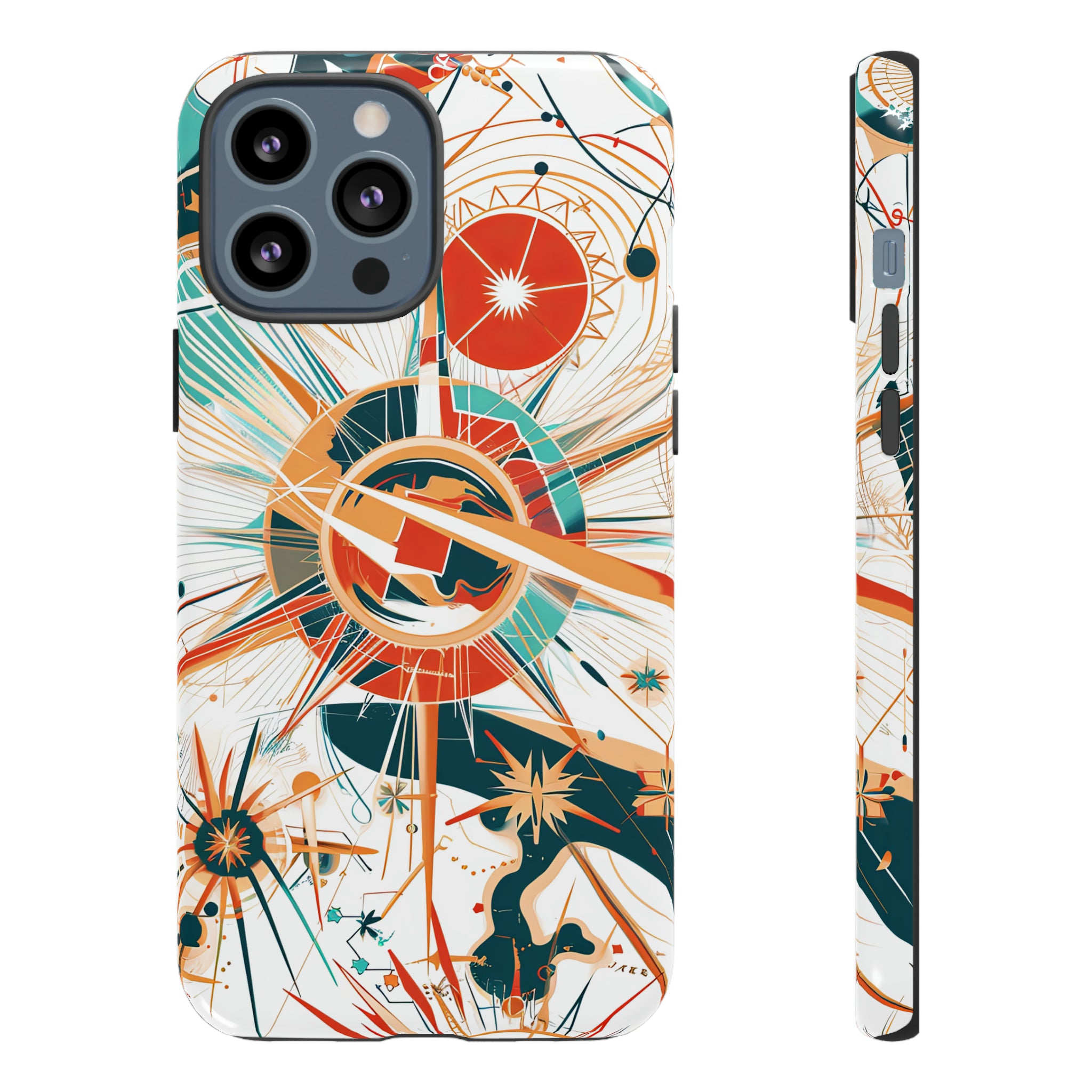 Astrological Wheel Wonders - Protective Phone Case