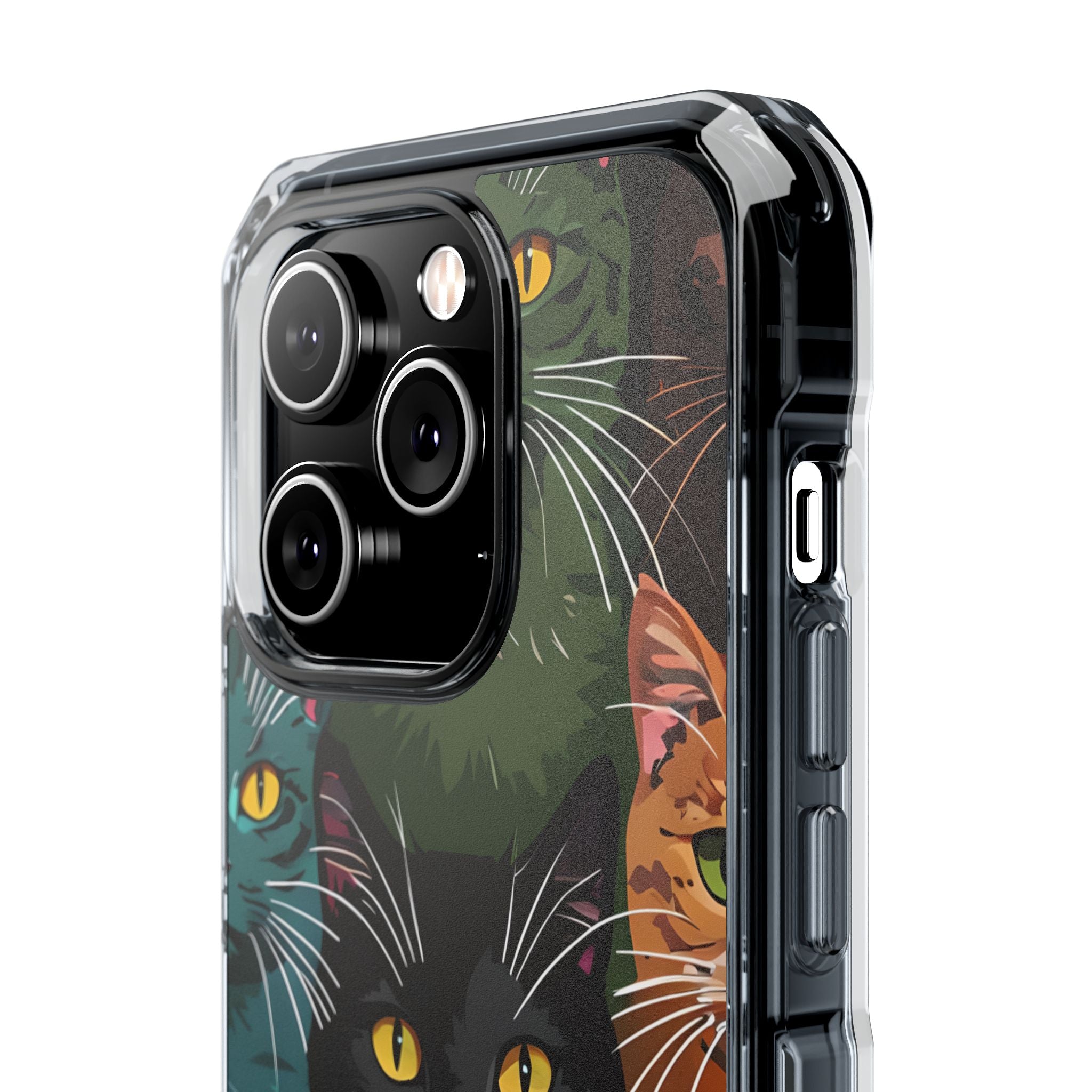 Colorful Cat Charisma iPhone Case - Impact
