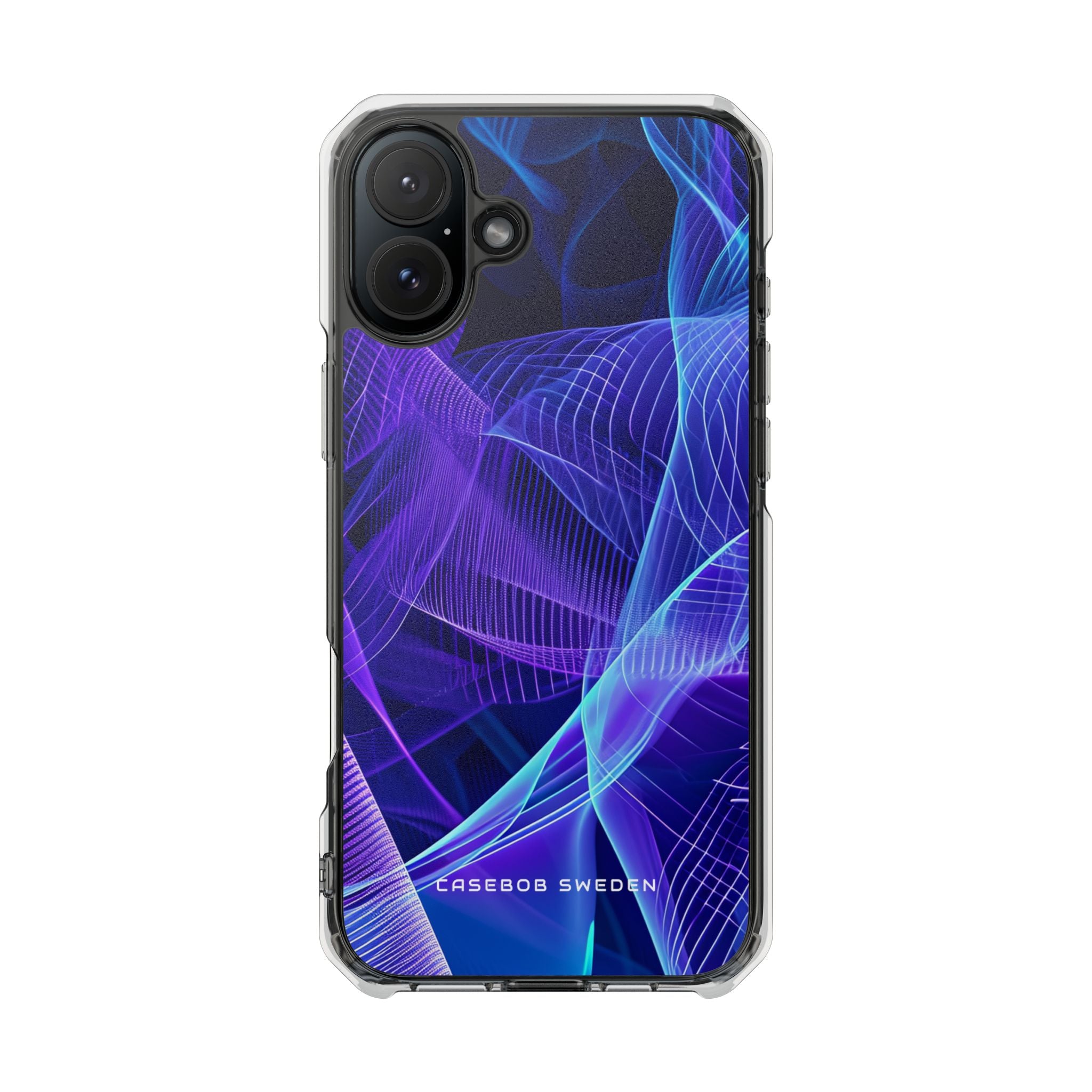 Gradient Flowscape iPhone 16 - Clear Impact Phone Case