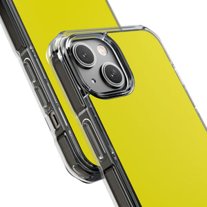 Titanium Yellow | Phone Case for iPhone (Clear Impact Case - Magnetic)