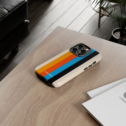 Vivid Stripe Harmony iPhone 14 Pro Case - Tough