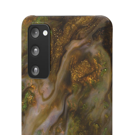 Smaragd Green Ink Art Android Case |Slim| Phone Case