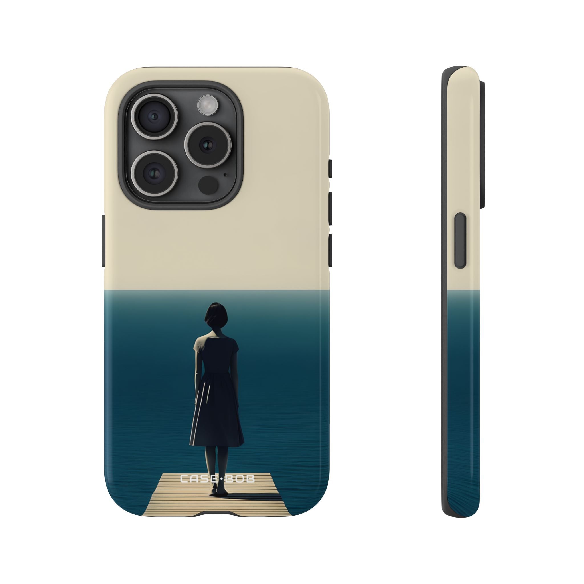 Pier Reflection iPhone 15 Pro Case - Tough