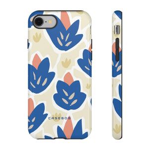 Blue Happy Flower - Protective Phone Case