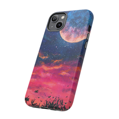 Oil painting - Big Planet - Protective Phone Case