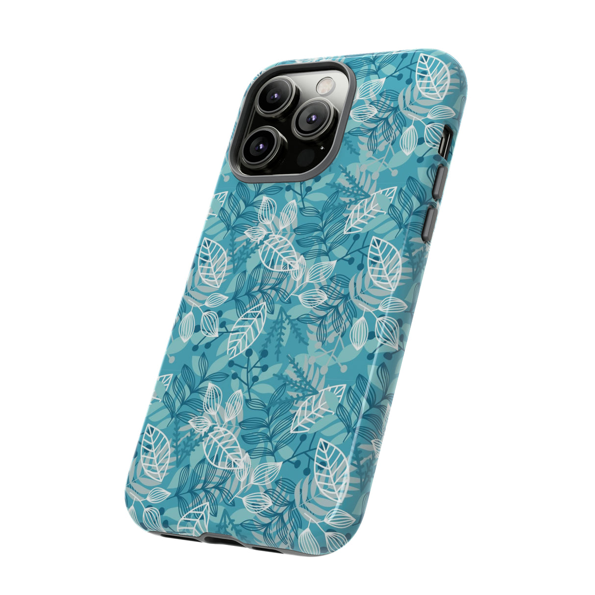 Spring Blue Leaf - Protective Phone Case