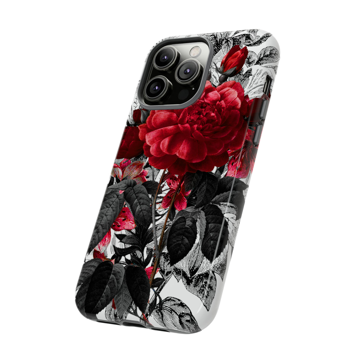 Grunicked Gothic Flower - Protective Phone Case