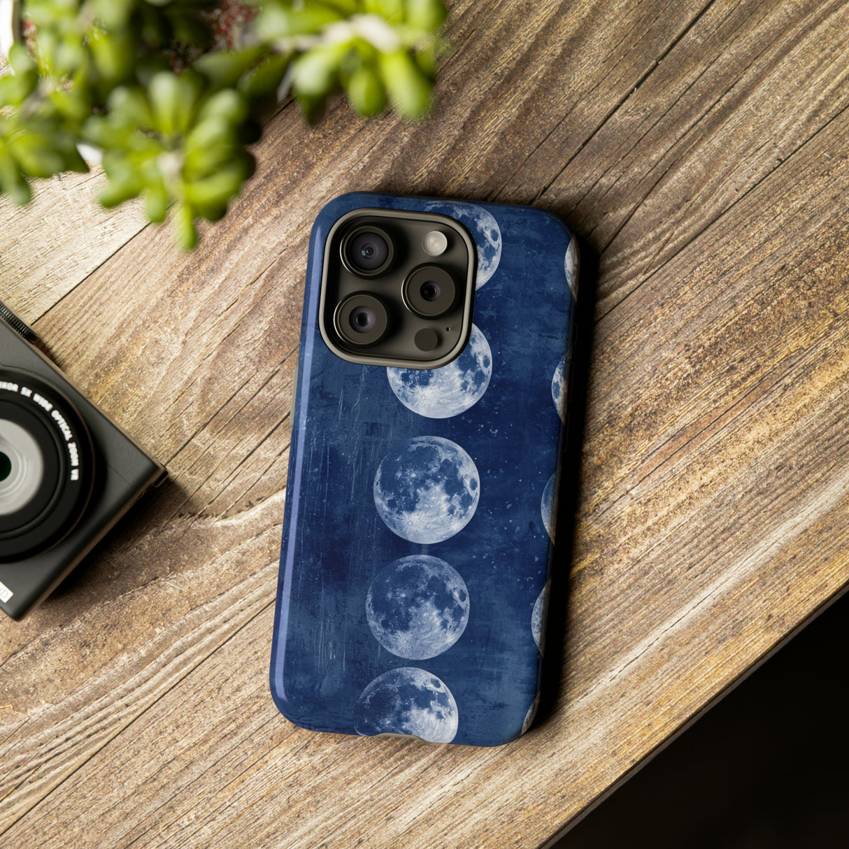 Lunar Phases Serenity - Protective Phone Case