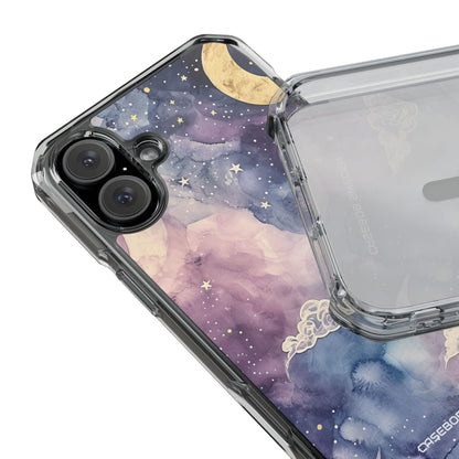 Dreamy Celestial Night - Clear Impact iPhone 16 Phone Case