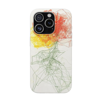 Fiery Blossom | Flexible Phone Case for iPhone