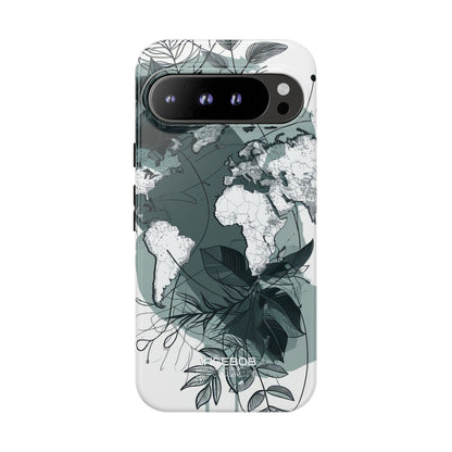 Botanische Weltkarte Google Pixel 9 – Robust