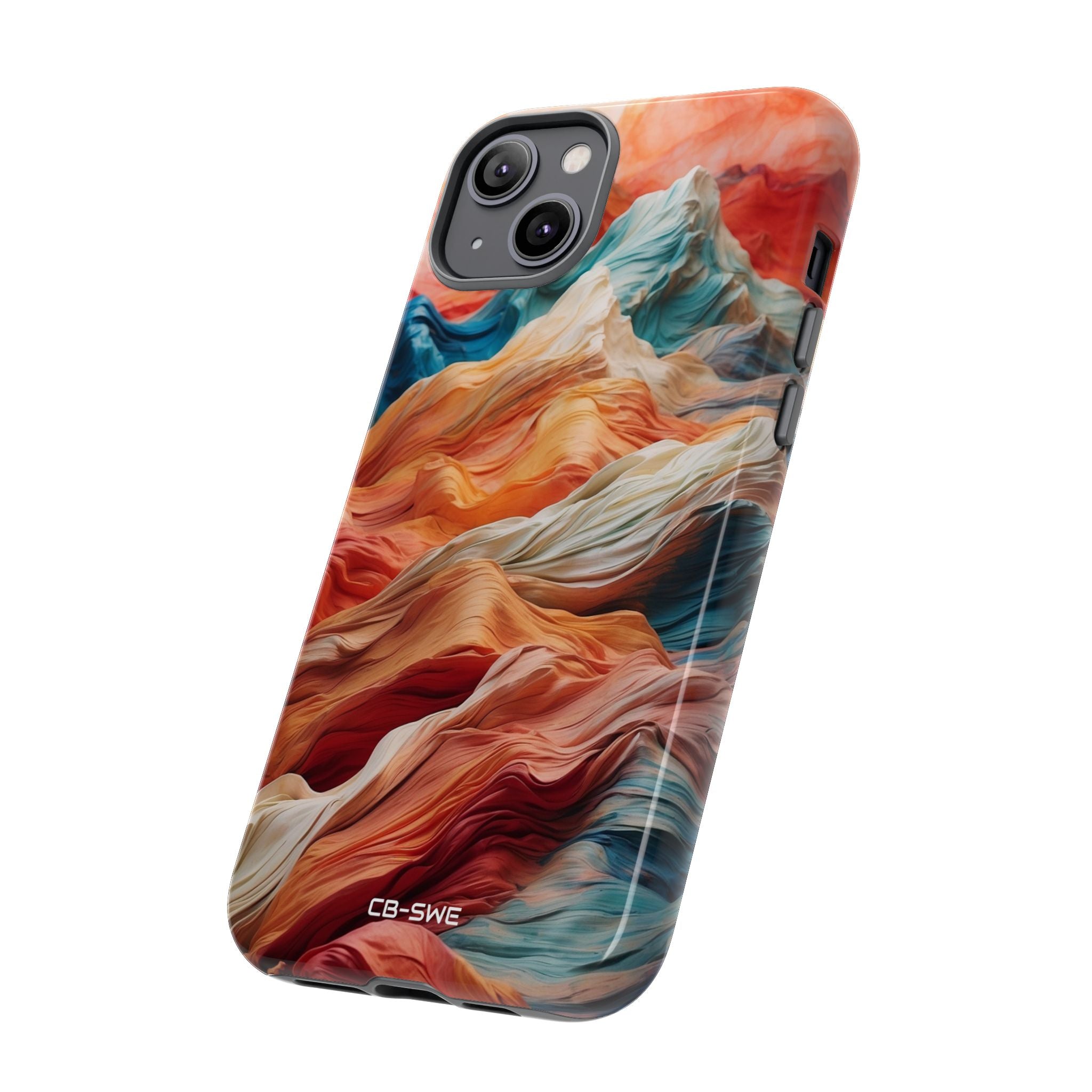 Mountain Waves Flow - iPhone Case