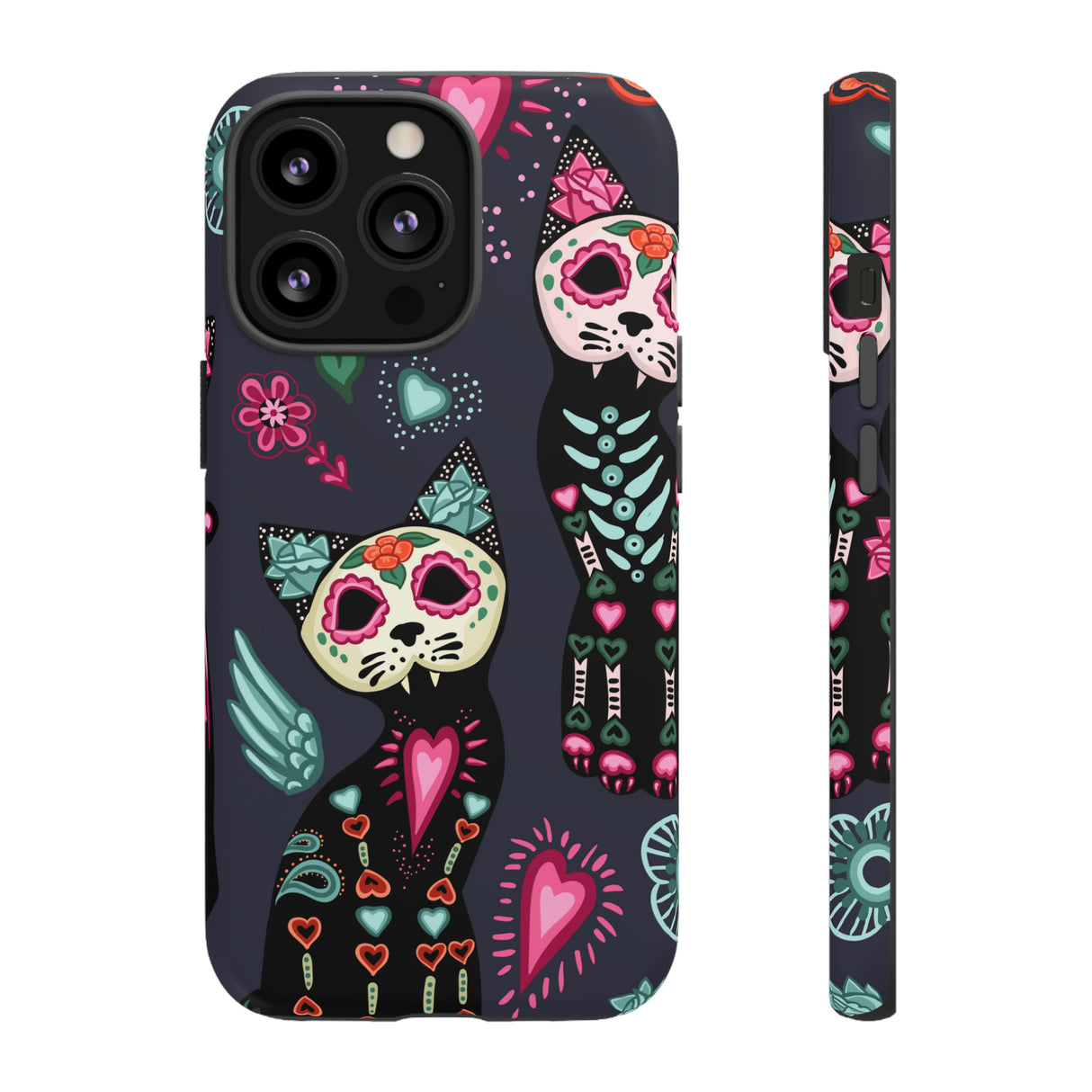 Halloween Cats - Protective Phone Case