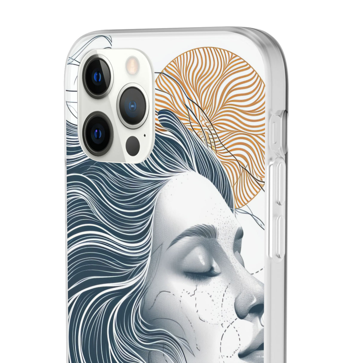 Serene Abstraction | Flexible Phone Case for iPhone