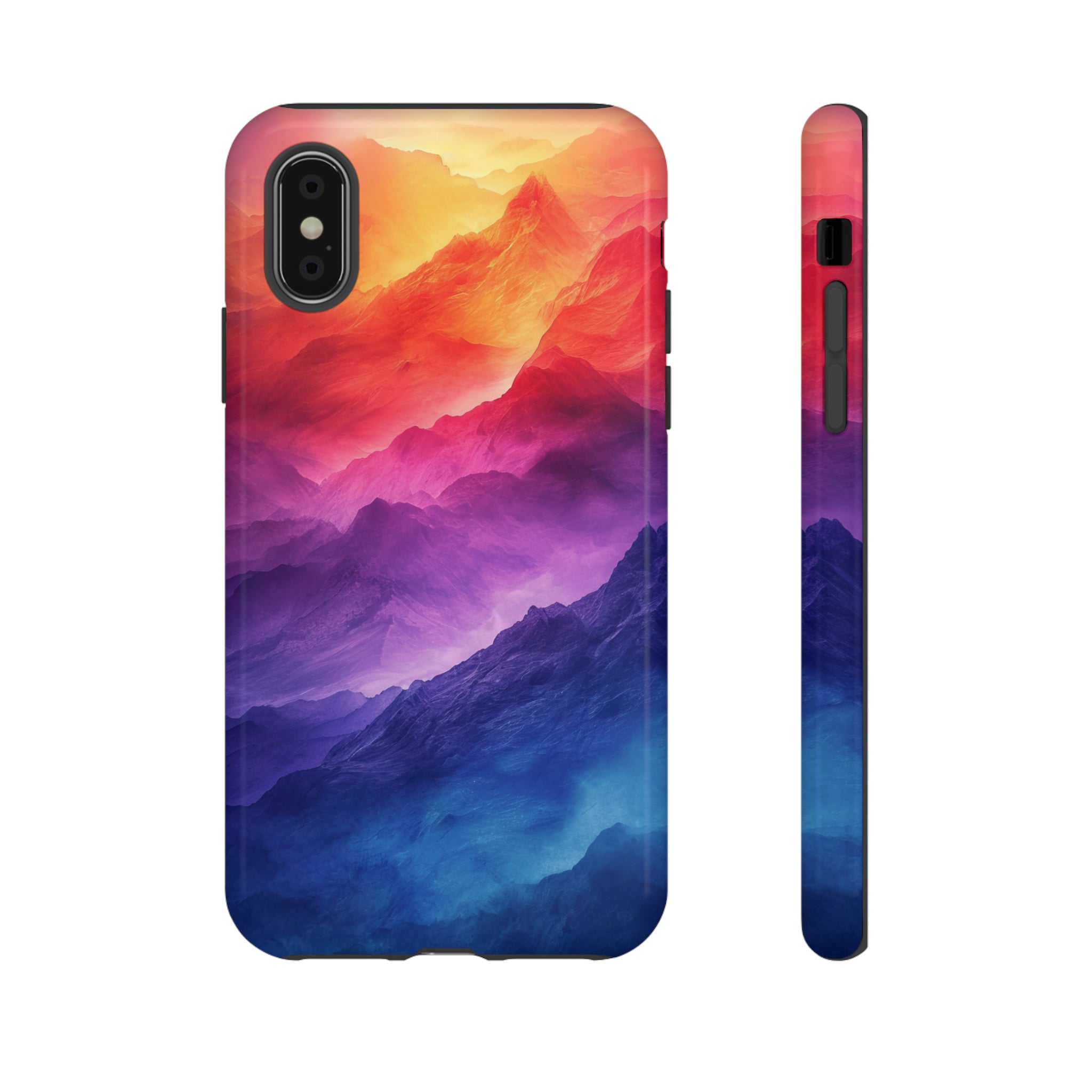 Mountain Ombre Quartet - Protective Phone Case