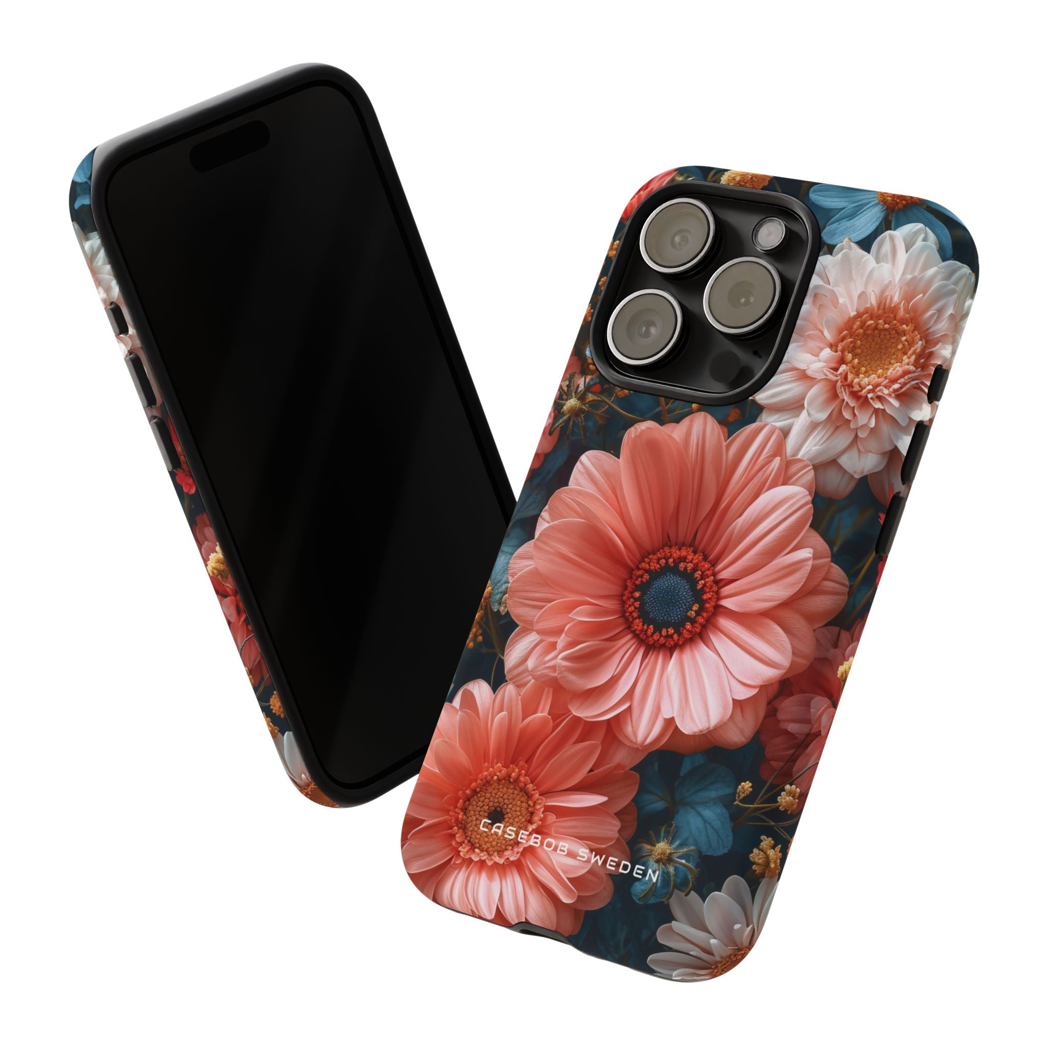 Surreal Floral Harmony iPhone 15 - Tough Phone Case