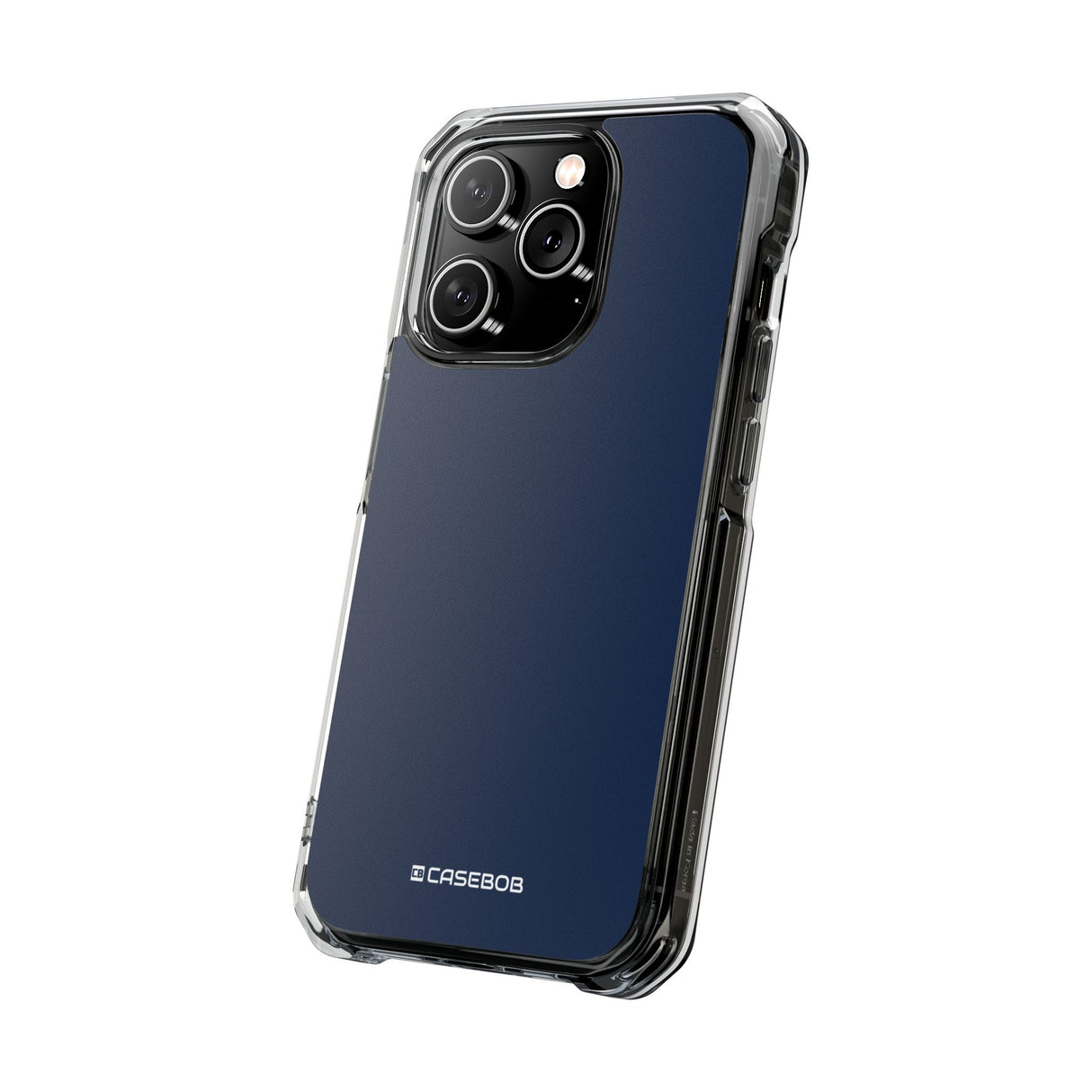 Oxford Blue | Phone Case for iPhone (Clear Impact Case - Magnetic)