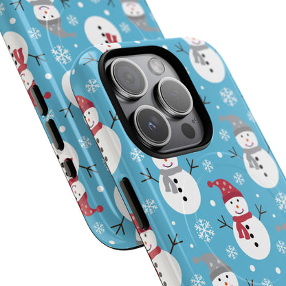 Snowman Parade iPhone 15 Pro Case - Tough+