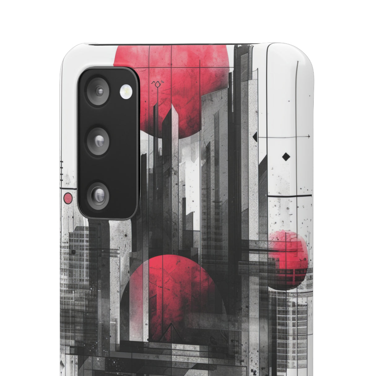 Cyber Gridscape | Slim Phone Case for Samsung