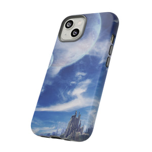 Landscape in fantasy planet 89 - Protective Phone Case