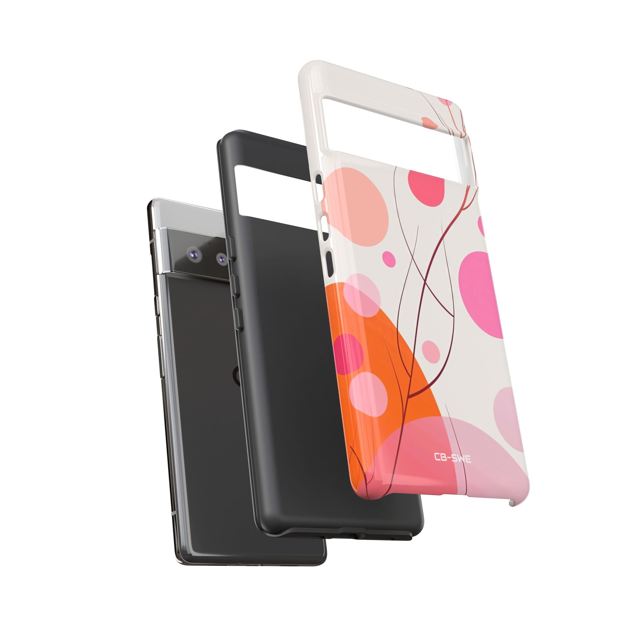 Circles Embrace Lines - Google Pixel Case