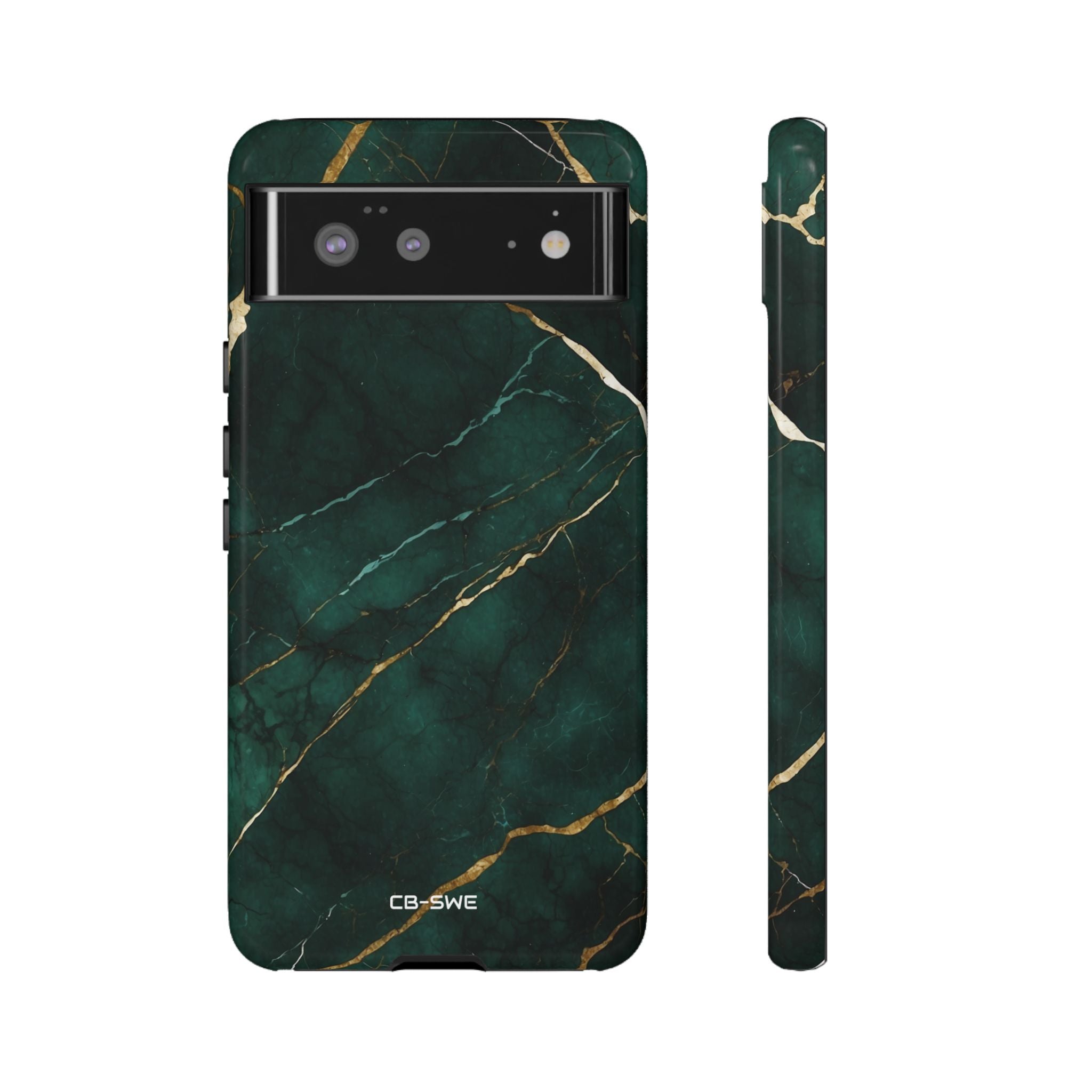 Emerald Veins Flow - Google Pixel Case