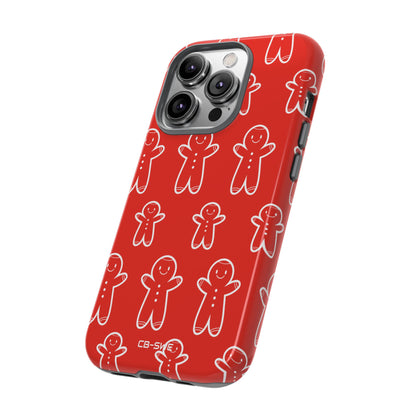Gingerbread Men Dance - iPhone Case