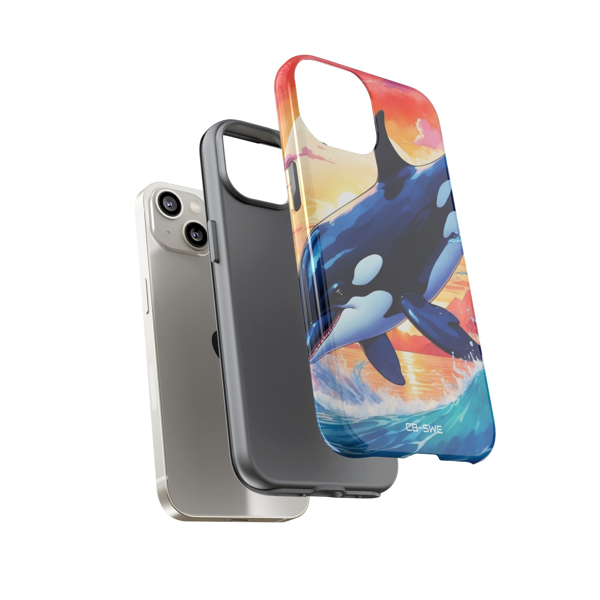 Orca Leaps Joyfully - iPhone Case