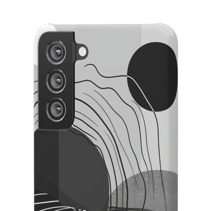 Monochrome Dynamics | Slim Phone Case for Samsung