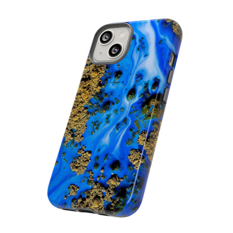 Blue River Ink Art iPhone Case (Protective) Phone Case