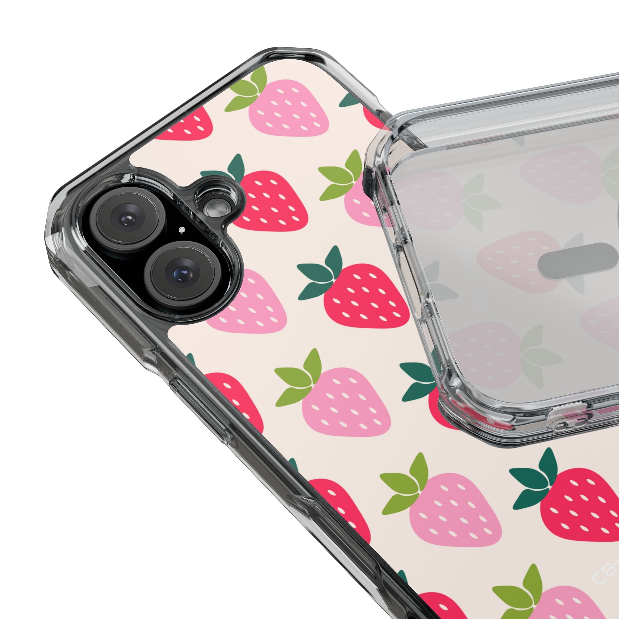 Vibrant Strawberry Rhythm iPhone Case - Impact