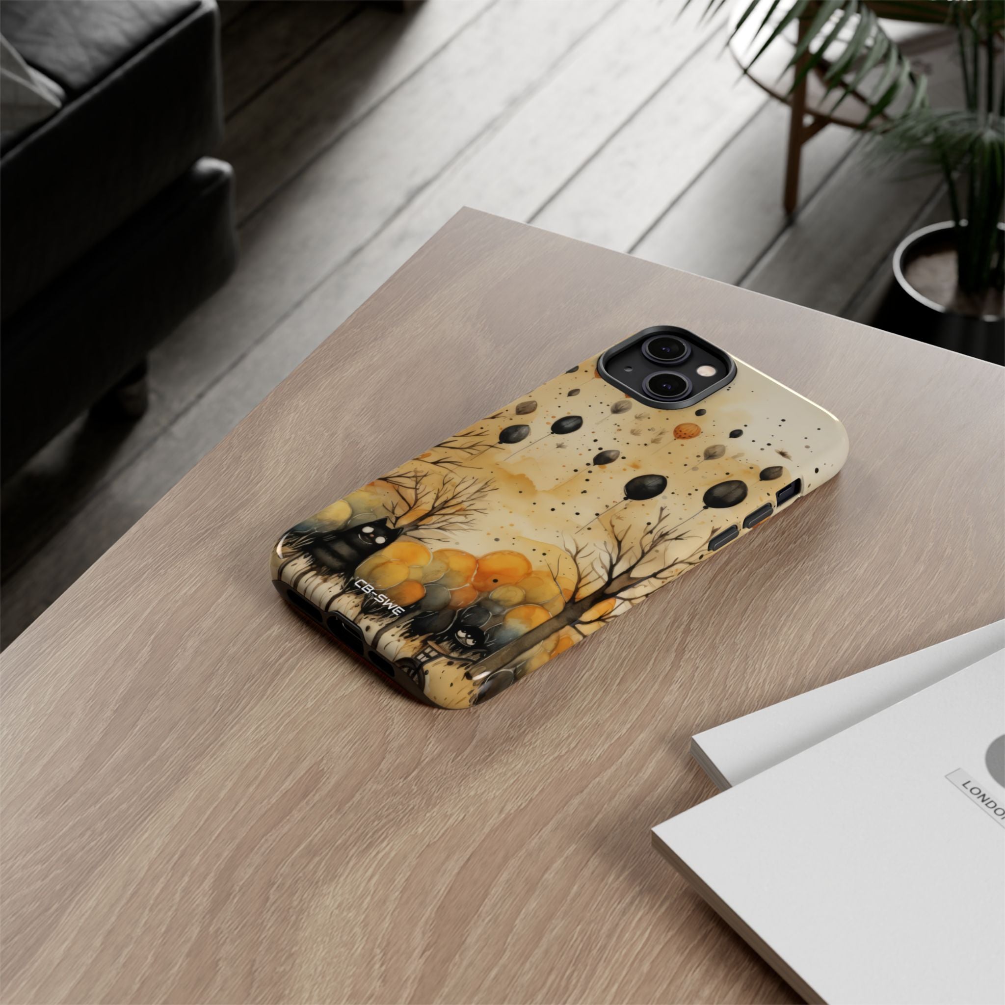 Balloons Drift Skyward - iPhone Case