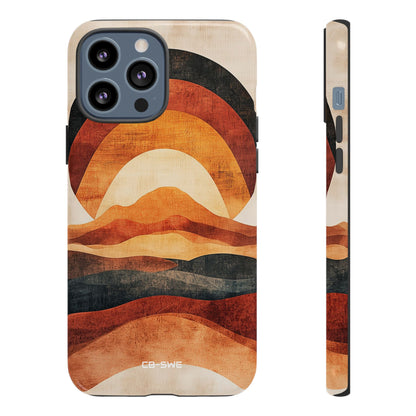 Sunrise Embraces Mountains - iPhone Case