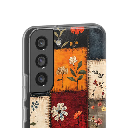 Patchwork Blooms Samsung S22 - Soft