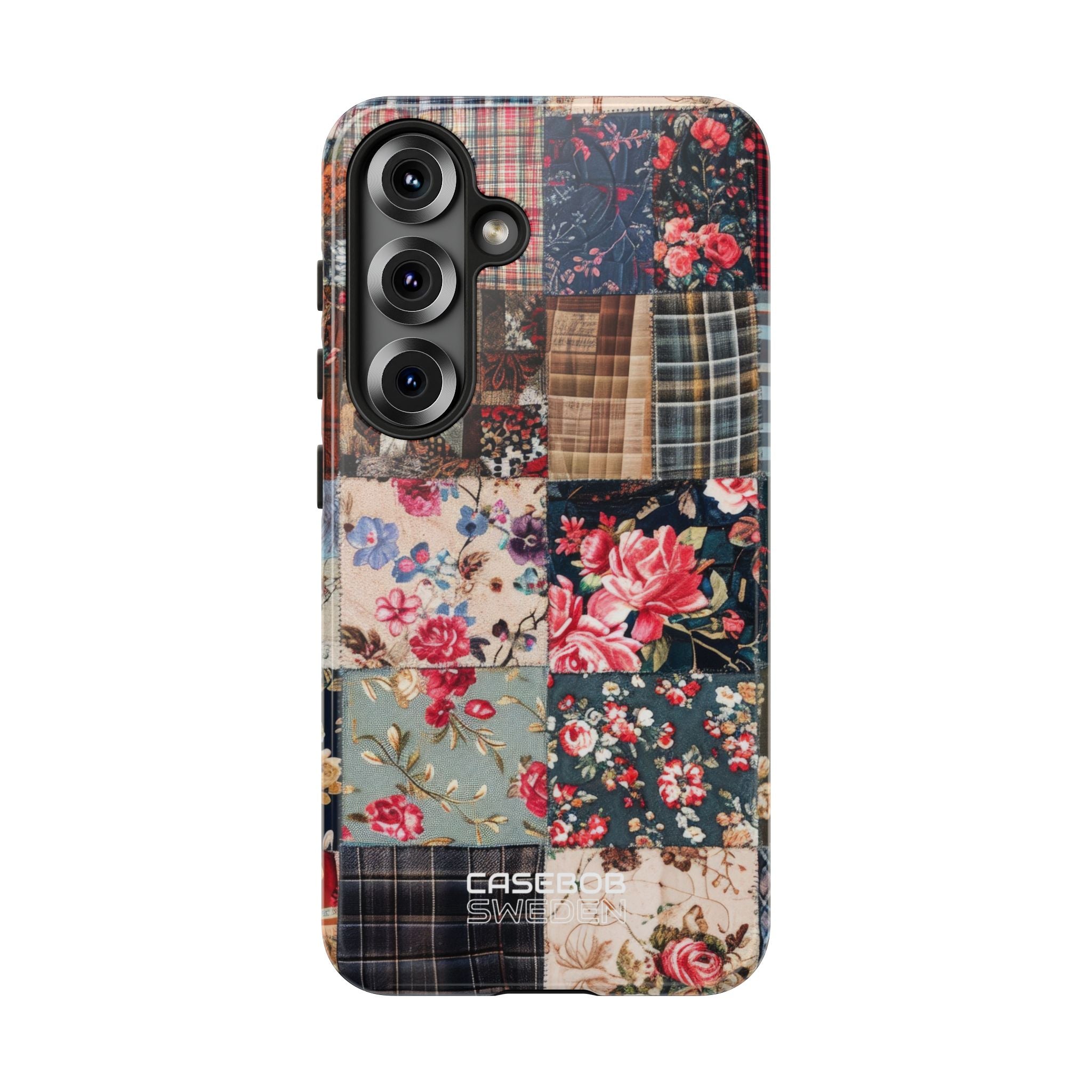 Patchwork Floral Quilt Samsung S25 - Tough