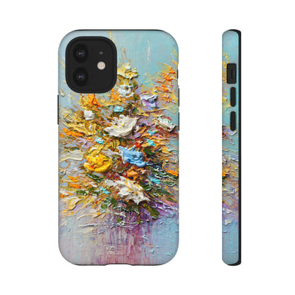 Oil painting - Bouquet of Flowers - Protective Phone Case