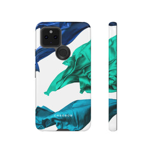 Blue Velvet Fabric - Protective Phone Case