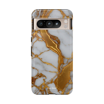 Golden Veins Flow - Google Pixel Case