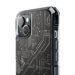 Circuit Overdrive - Phone Case for iPhone (Clear Impact - Magnetic)