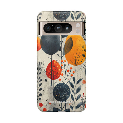 Vibrant Leaf Harmony Google Pixel 8 - Tough Phone Case