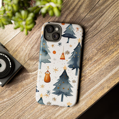 Christmas Trees Dance - iPhone Case