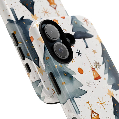 Christmas Trees Dance - iPhone Case