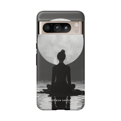 Zen Serenity Moon Reflection Google Pixel 8 - Tough Phone Case