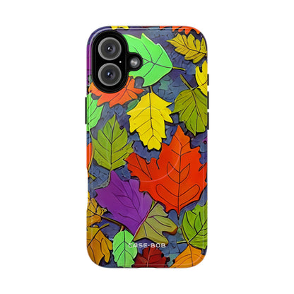 Vivid Leafburst iPhone 16 Plus Case - Tough+