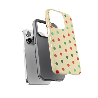 Colorful Dots Dance - iPhone Case