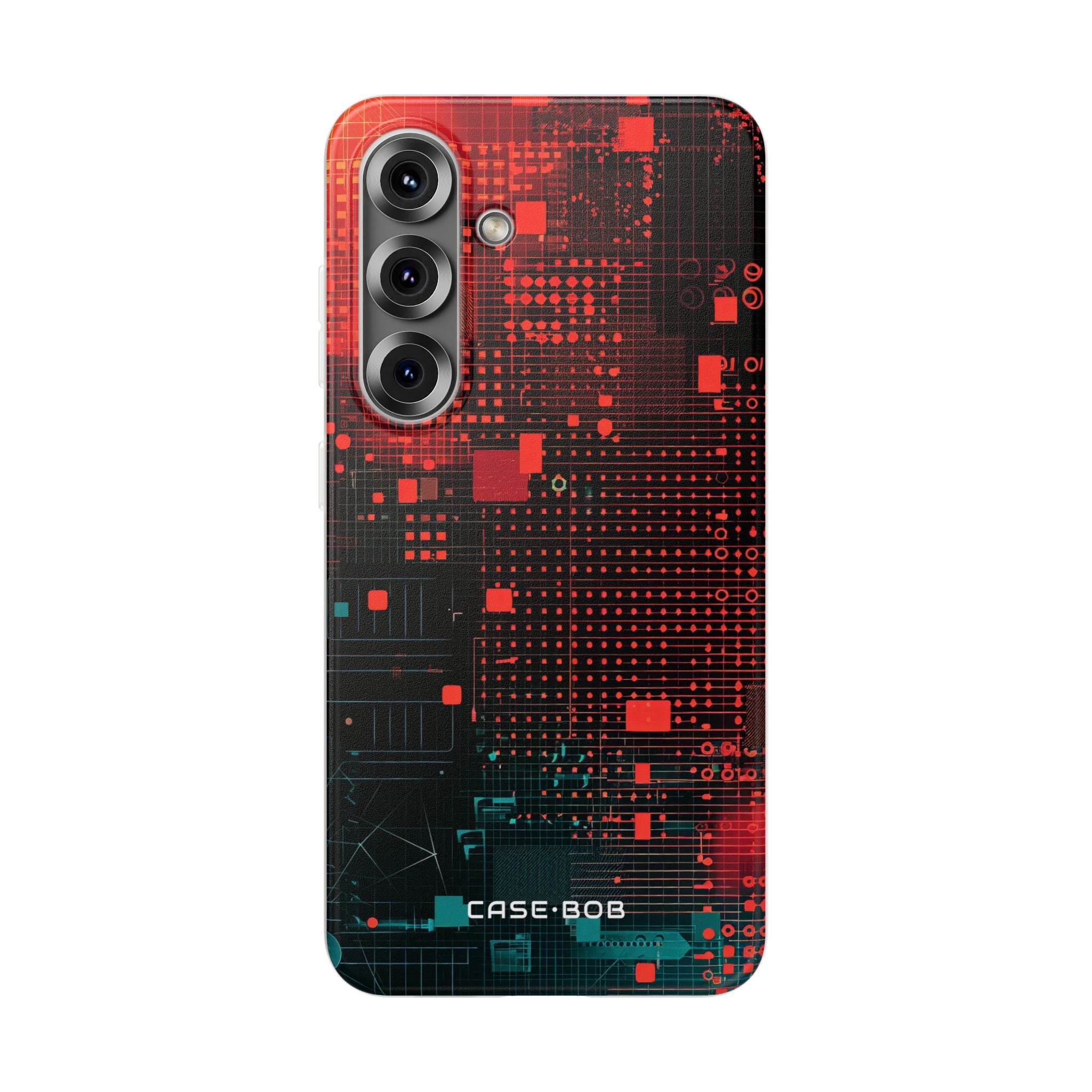 Grid Fusion Samsung S25 Plus Case - Soft