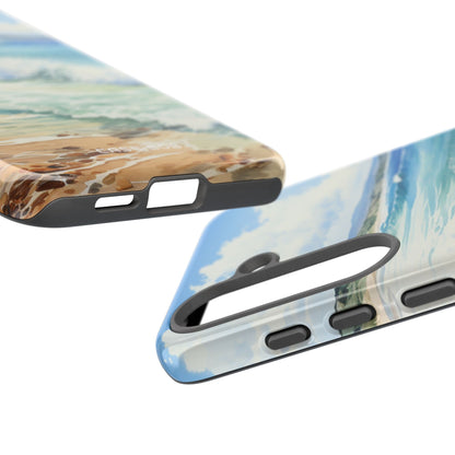Foamy Wave Breeze Samsung S25 Plus Case - Tough
